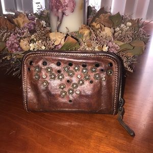 Campomaggi Studded Leather Wallet